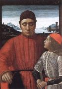 Domenico Ghirlandaio francesco sassetti and his son teodoro oil painting picture wholesale